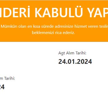 AGT Kurye Ürünlerimi Ne Zaman, Nasıl Alabilirim?