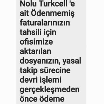 Turkcell Yanlış Kişiye Borç Takibi Mesajı!