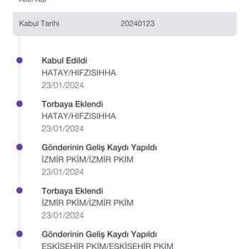 PTT Kargo Zimmete Alındı Hatası