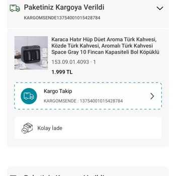 Karaca Züccaciye Ürün Teslimatı Ve Müşteri Hizmetleri Sorunu
