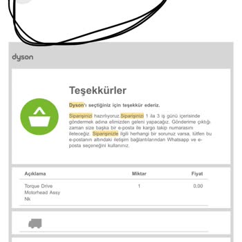 Dyson Servis Hüsranı: Parça Bekleme Çilesi!