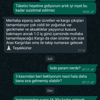 Nare Giyim 3 Kasımdan Beri Ne Ürün Var Ortada Ne Ücret İadesi