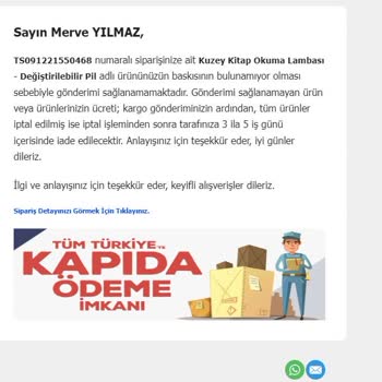 Bkmkitap BKM Geri Para İadesi