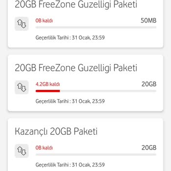 Vodafone Akıllı Aşım Paketi Altında Yanıltması