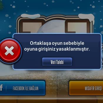 101 Okey Plus Oyuna Giriş Engeli