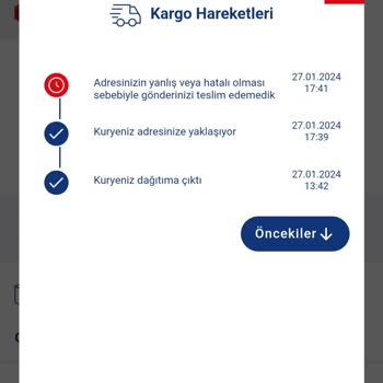 Aras Kargo Teslim Etmemesi Kuryenin Keyfi Davranması