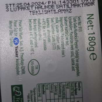 Pınar Et ve Süt Paket Dışına Taşan Küf: Sağlık Tehlikesi