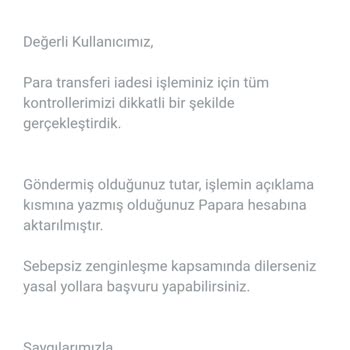 Garanti BBVA Haksiz Zenginleşme Hatalı İbana Para Attım