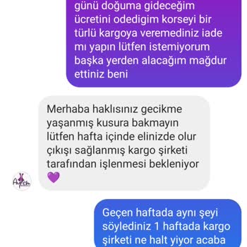 Ayrem Korse Siparişimde Yaşanan Gecikme Ve İade Sorunu