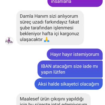 Ayrem Korse Siparişimde Yaşanan Gecikme Ve İade Sorunu