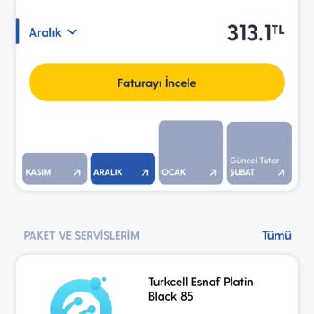 Turkcell Şikayet 313 TL Olan Fatura 970 TL Yapmışlar