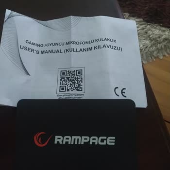 Rampage Mikrofondan Ses Gitmiyor