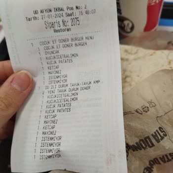 Usta Dönerci Bulunamayan Ve Sürekli Tekrarlanan Ayran Problemi