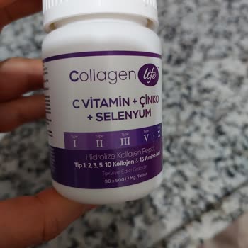 Trendyol Collagen Life C Vitamin Çinko Selenyum'dan Memnun Kalmadım