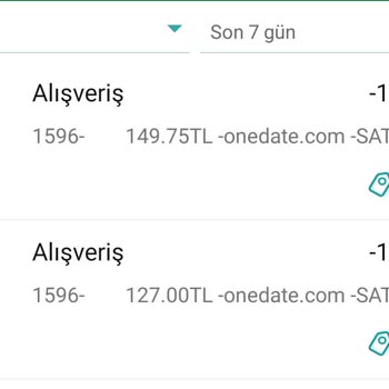 Onedate.com Paramın İadesini İstiyorum Derhal