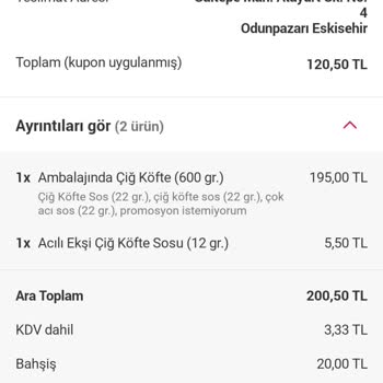 Yemeksepeti Siparişim Başka Şehre Gitmiş