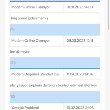 TÜRKSAT Kablo Net Kullanamıyorum Sürekli Teknik Servis Talep Ediyorum