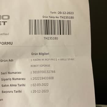 Teknosa Garantili Ürünün 40 Gündür Teslim Edilememesi