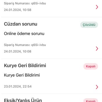 Yemeksepeti Eksik Siparişe Ödeme Yapmıyor.