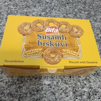 Bifa Susamlı Bisküvi Tadı Çok Kötü!