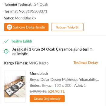 MNG Kargo Ürünü Mü Teslim Etmedi.