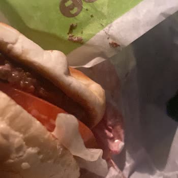 Burger King Hamburgerden Çıkan Pislik