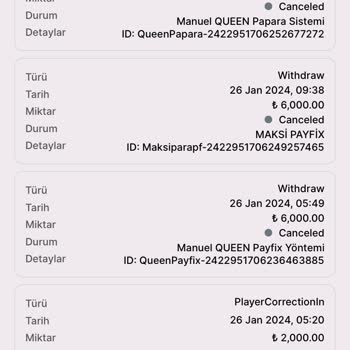 Queencasino 3 Gün Bekleyiş Sonucu Hesap Kapandı!