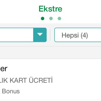 Garanti BBVA Garanti Yıllık Kart Ücreti