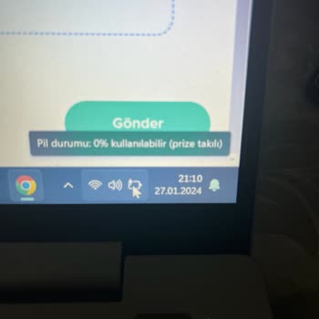 Lenovo Bilgisayar Lenovo 5 Ideapad Şarj Sorunu!