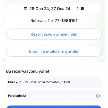 Paramı İade Et Agoda.com