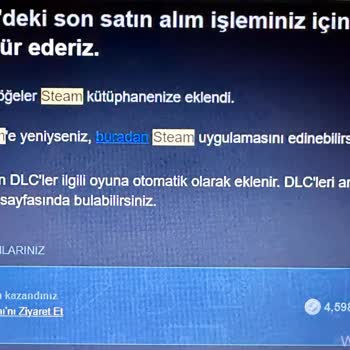 Steam Sitesinden Oyun Satın Aldım. Ürün Açılmıyor!