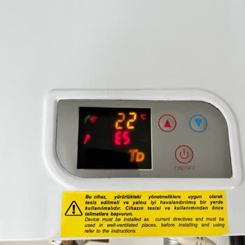 Termodinamik Şofben E5 Hatası Ve Yetkili Servis Sorunu