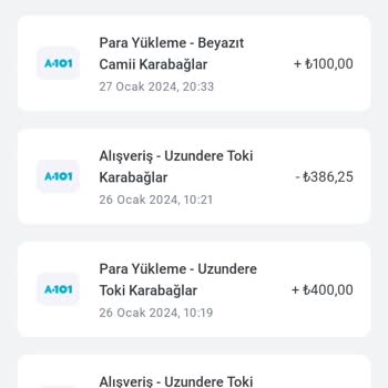 A101 Hadi Nakit İade Yapmıyor