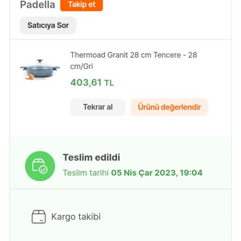 Thermoad Yanmaz Yapışmaz Tencere Yapıştırıyor