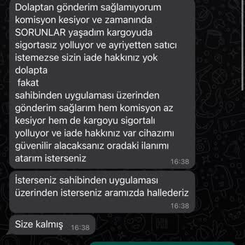 Sahibinden Sitesinede Güven Kalmamış