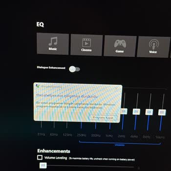 Monster Thx Hata Veriyor