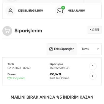 Eyyo Dan Ürün Gelmiyor