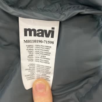 Mavi Marka Mont Dikiş Hatası