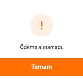 Trendyolmilla Ödeme Alınamadı Uyarısı
