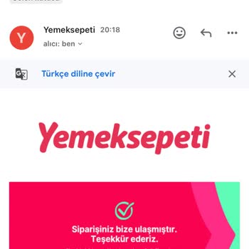 Yemeksepeti 2 Saat Gelmedi