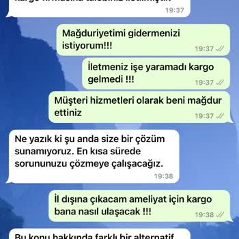 Zara Mağduriyeti Ve Elime Ulaşmayan Kargo