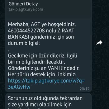 AGT Kurye'nin Kart Teslimatındaki Sürekli Gecikmeleri