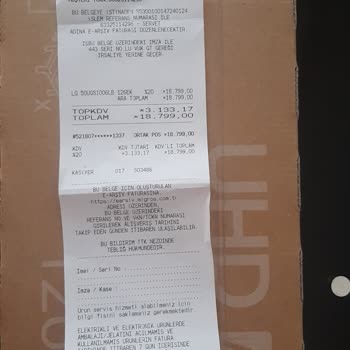 LG TV Servis Kurulum Şikayeti