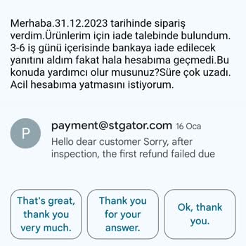 Greydershops.top Ürün İadesi Sorunu!