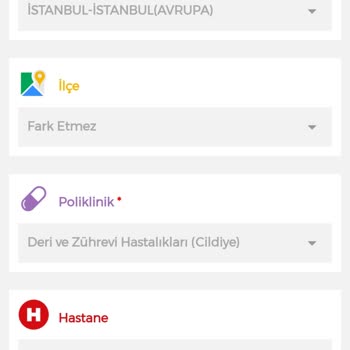 MHRS (Merkezi Hekim Randevu Sistemi) Poliklinik Randevusu Yok