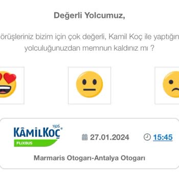 Kamil Koç, Araç Beni Almayı Unuttu