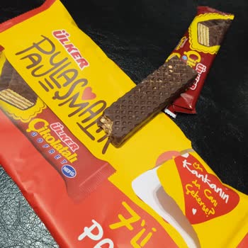 Ülker Çikolatalı Gofret Paketi Isırılmış Bir Şekilde Çıktı
