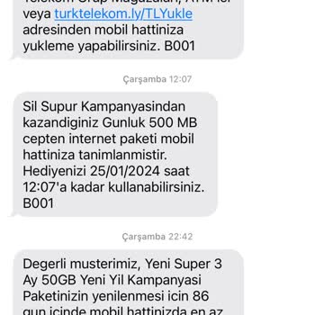 Türk Telekom'un Tl Yükledikten Sonra Paketini Yapmaması