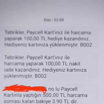 Paycell Telefon Numarası Kullanılarak Kredi Kartı Çıkartılması.