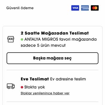 Sephora Ödemesi Yapılan Ürünü Stokta Yok Diyerek Temin Etmiyor